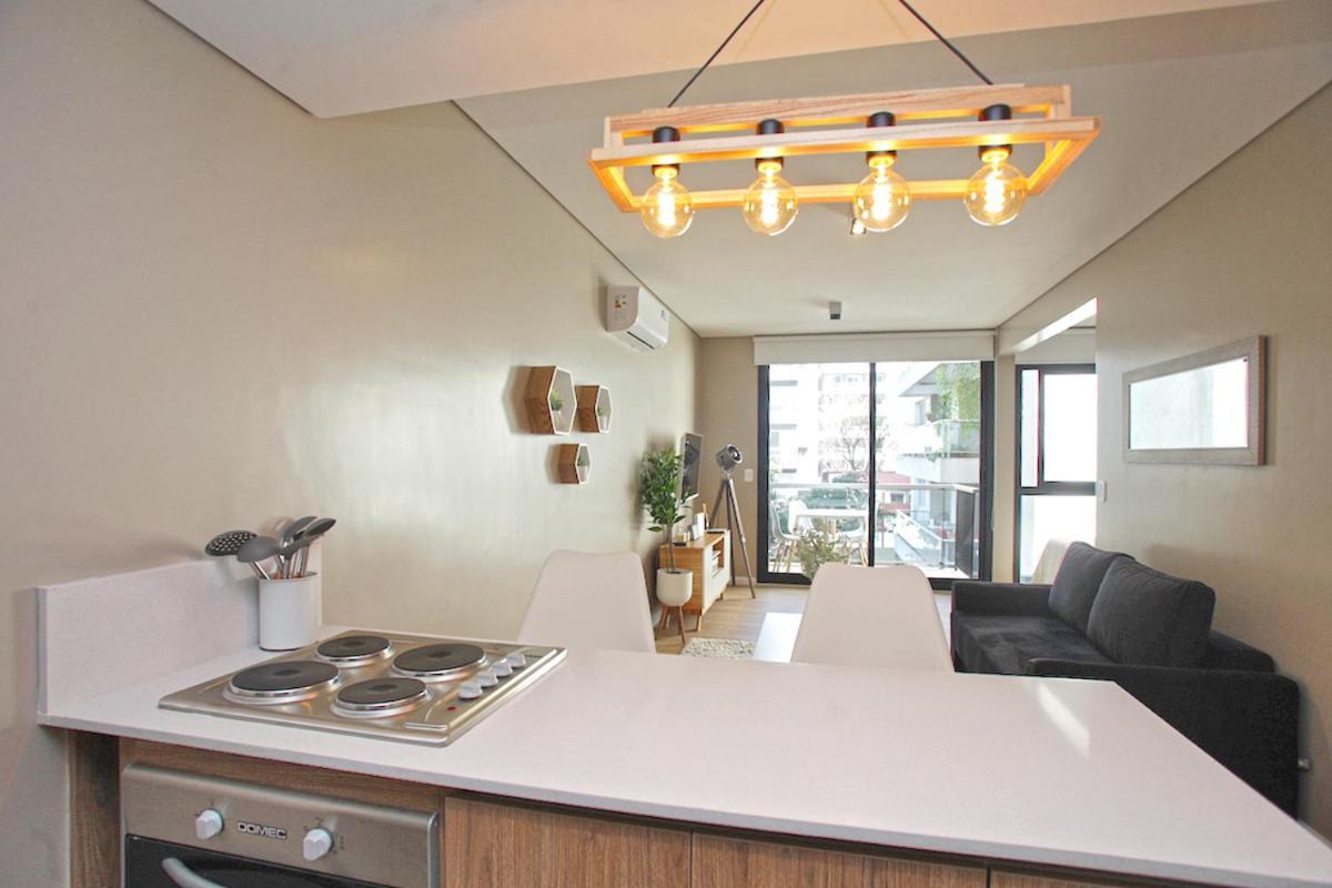 Fancy 1Br Apartment In Nunez Buenos Aires Buitenkant foto